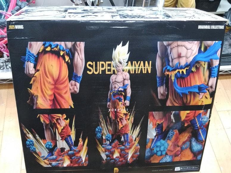 Du Studio ドラゴンボール 孫 悟空 スーパーサイヤ人 LED 一番くじ