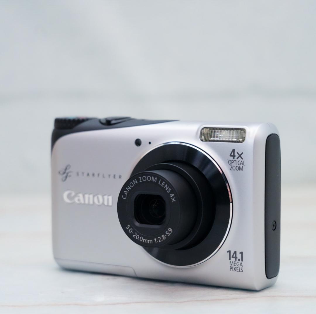 【極美品】Canon PowerShot A2200 シルバー PSA2200