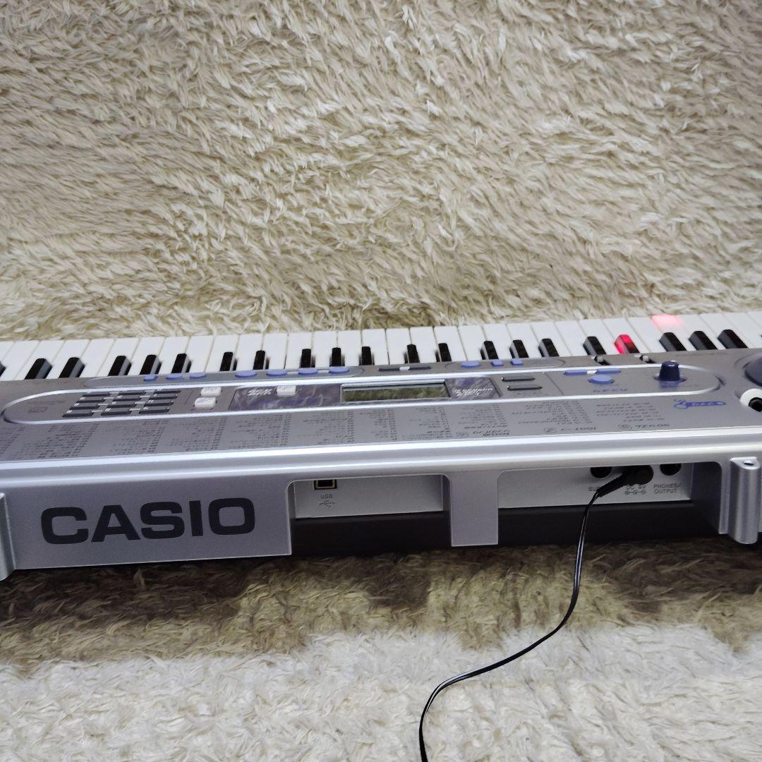 【良品】カシオ 電子ピアノ LK-41 光ナビゲーション タッチレスポンス