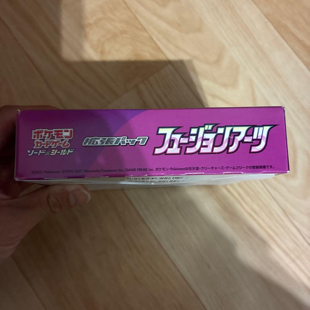 ポケモンカード フュージョンアーツ シュリンクなし 1BOX