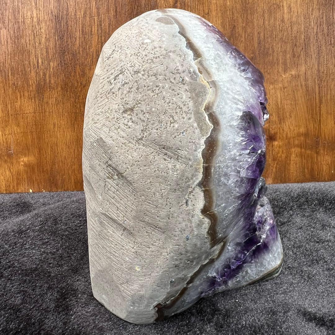 ✳️極品✨神々しい美濃紫の輝き✨最強浄化や魔除け✨特大 アメジストクラスター 原石