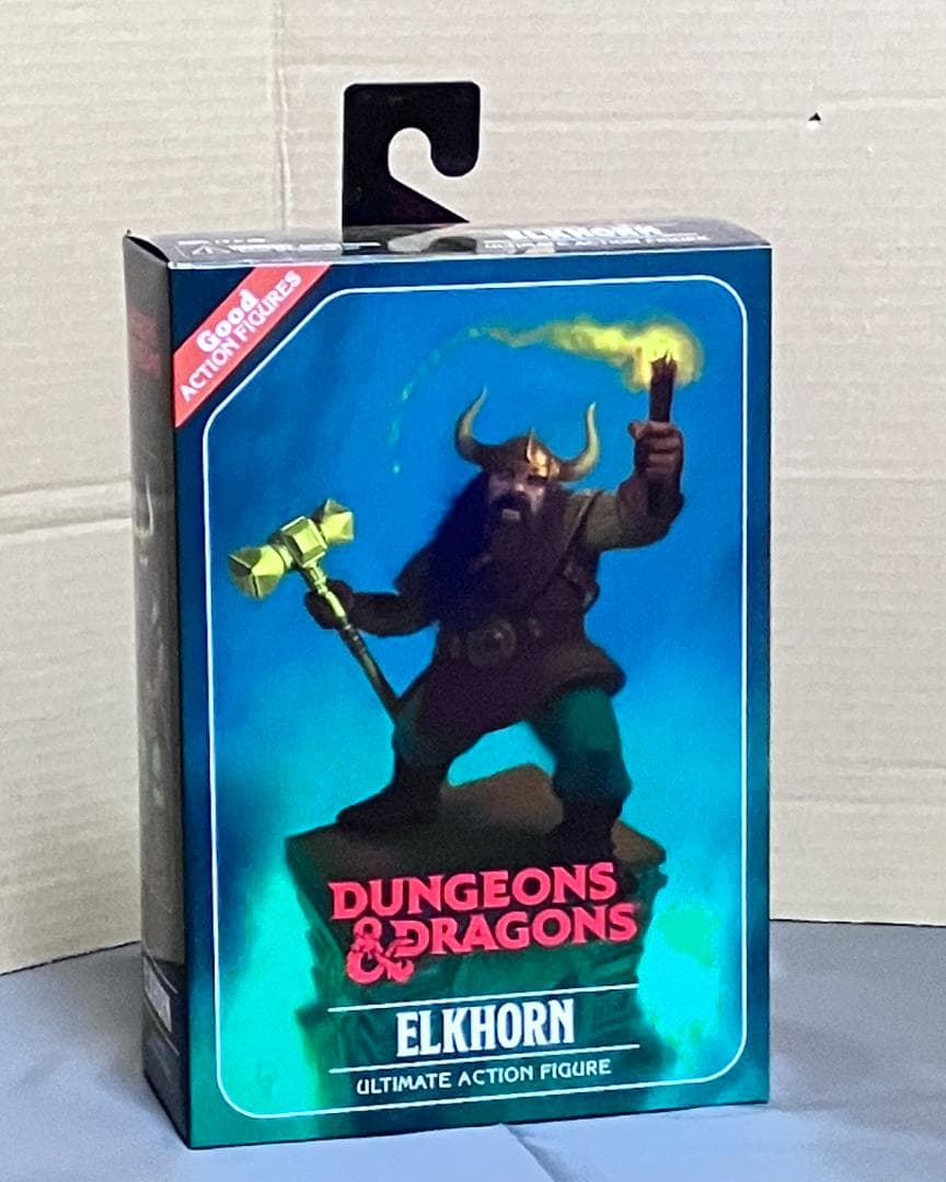 新品未開封 ダンジョンズ＆ドラゴンズ『エルクホーン』NECAアクションフィギュア