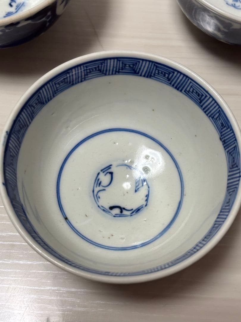 有田焼　伊万里焼　アンティーク　骨董品　年代物　時代染付け