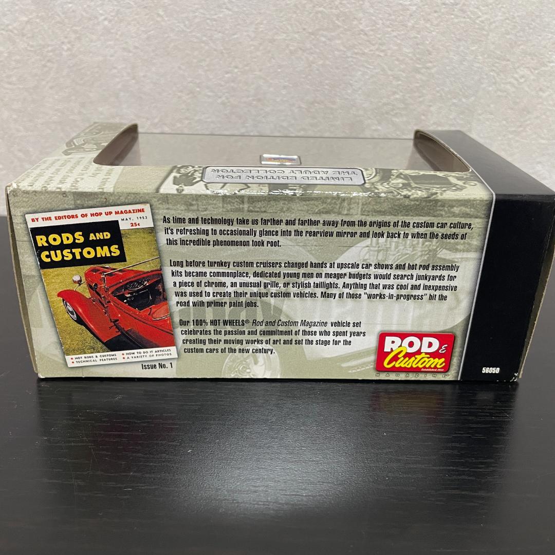 【激レア】100%ホットウィール Rod & Custom 2台セット 未開封