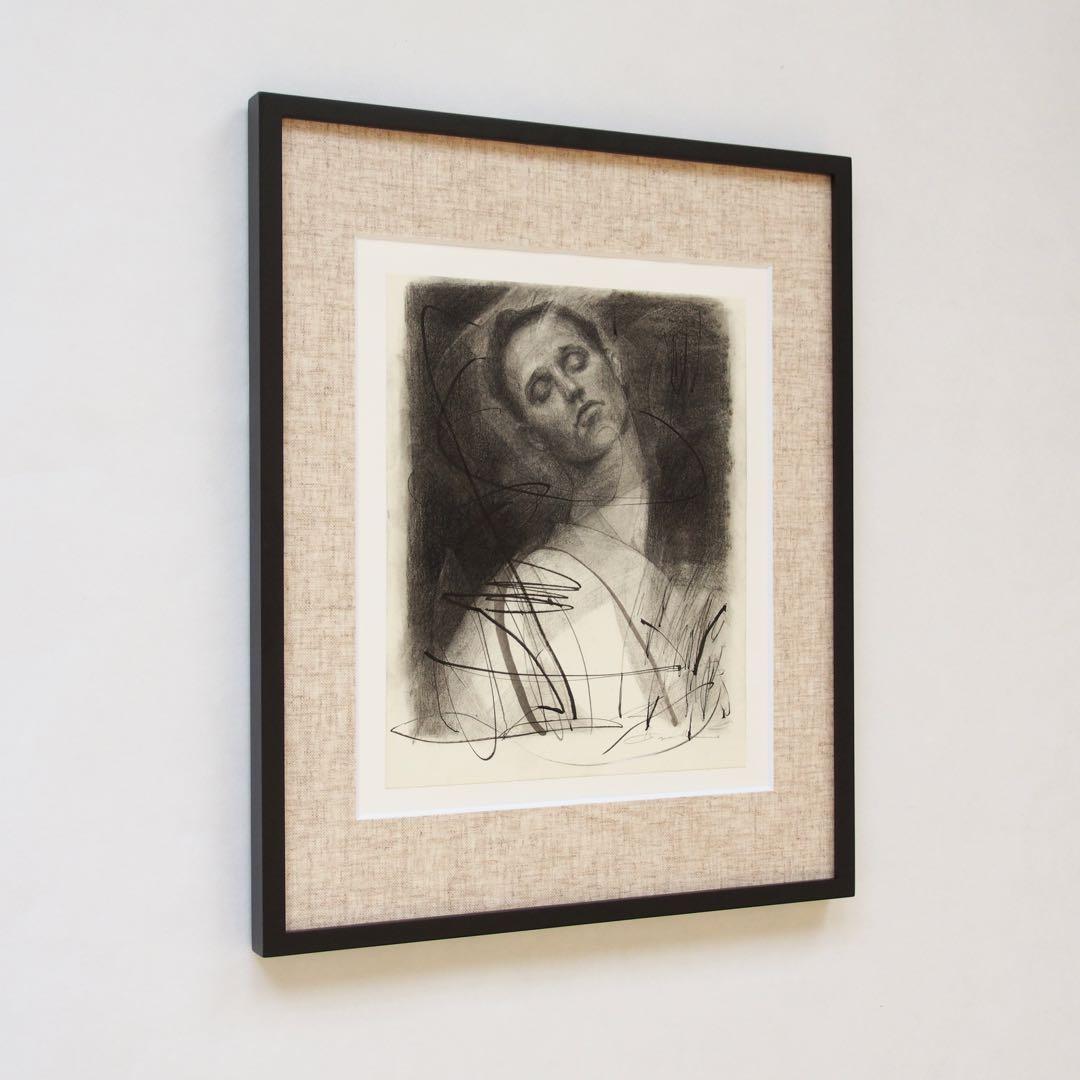 人物画 ドローイング 作品 絵画 現代アート モダンアート インテリア 舟越桂