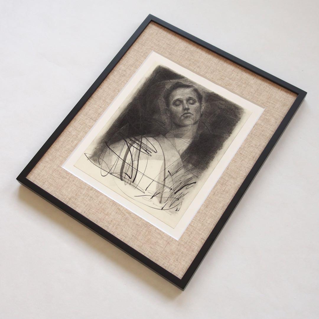 人物画 ドローイング 作品 絵画 現代アート モダンアート インテリア 舟越桂