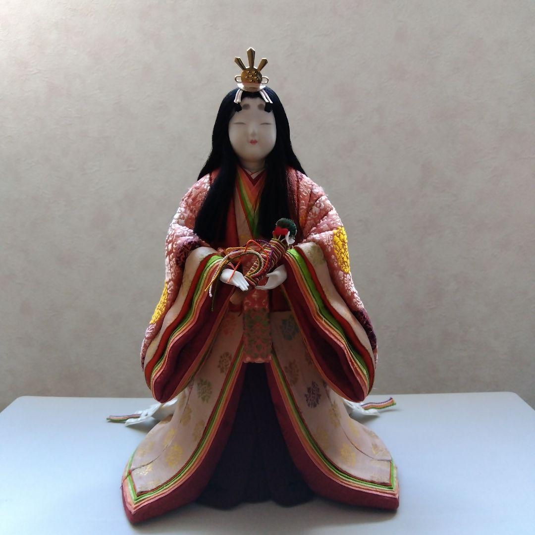 真多呂人形　皇華立雛(作品をお送りする時には作札をお付け出来ます)―新品未使用ー
