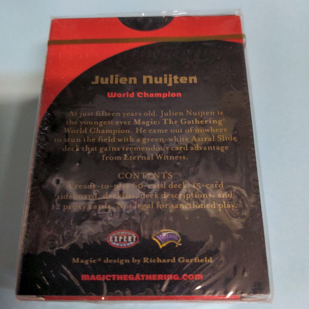 未開封】M;TG 2004 世界選手権デッキ Julien Nuijten 新品