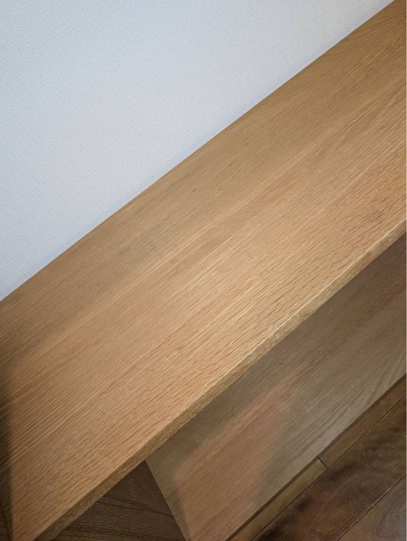 ■送料込■無印良品 スタッキングシェルフワイド 5段 オーク 棚収納