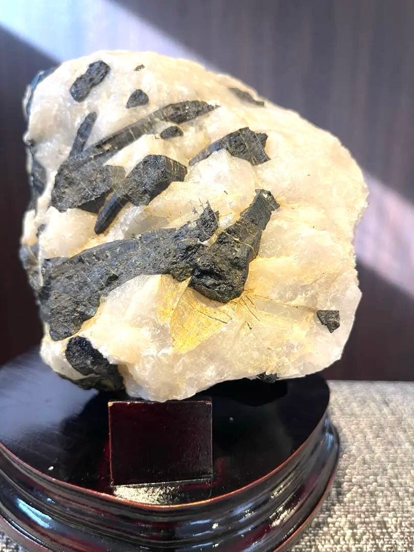 存在感抜群 ブラックトルマリン 原石 3kg｜天然石