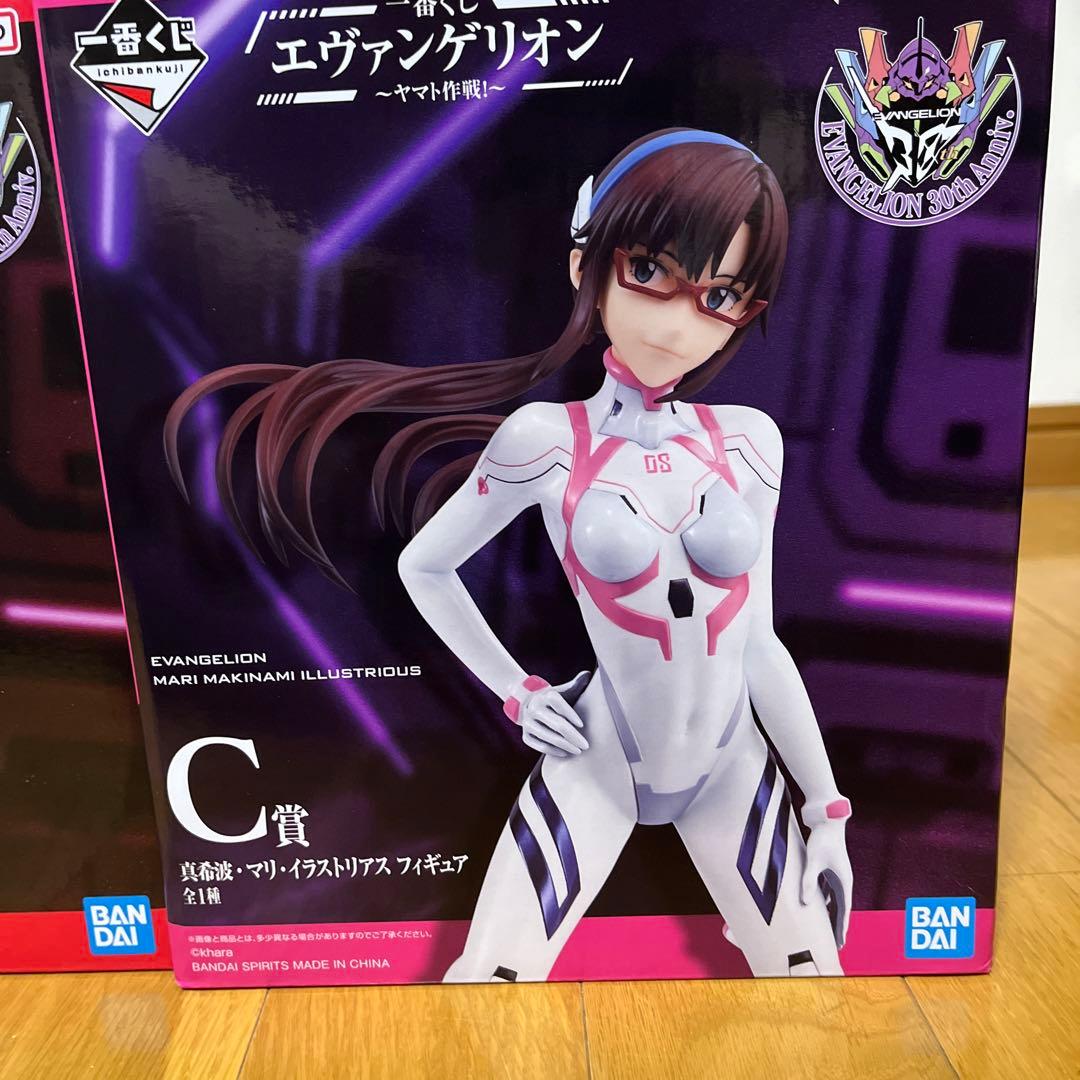 一番くじ エヴァンゲリオン B賞 C賞 セット フィギュア アスカ マリ おまけ