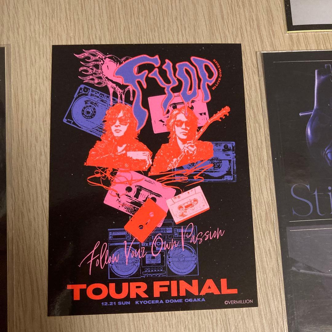 ⑤B'z FYOP FINAL 会場限定 ステッカー　STARS FYOD