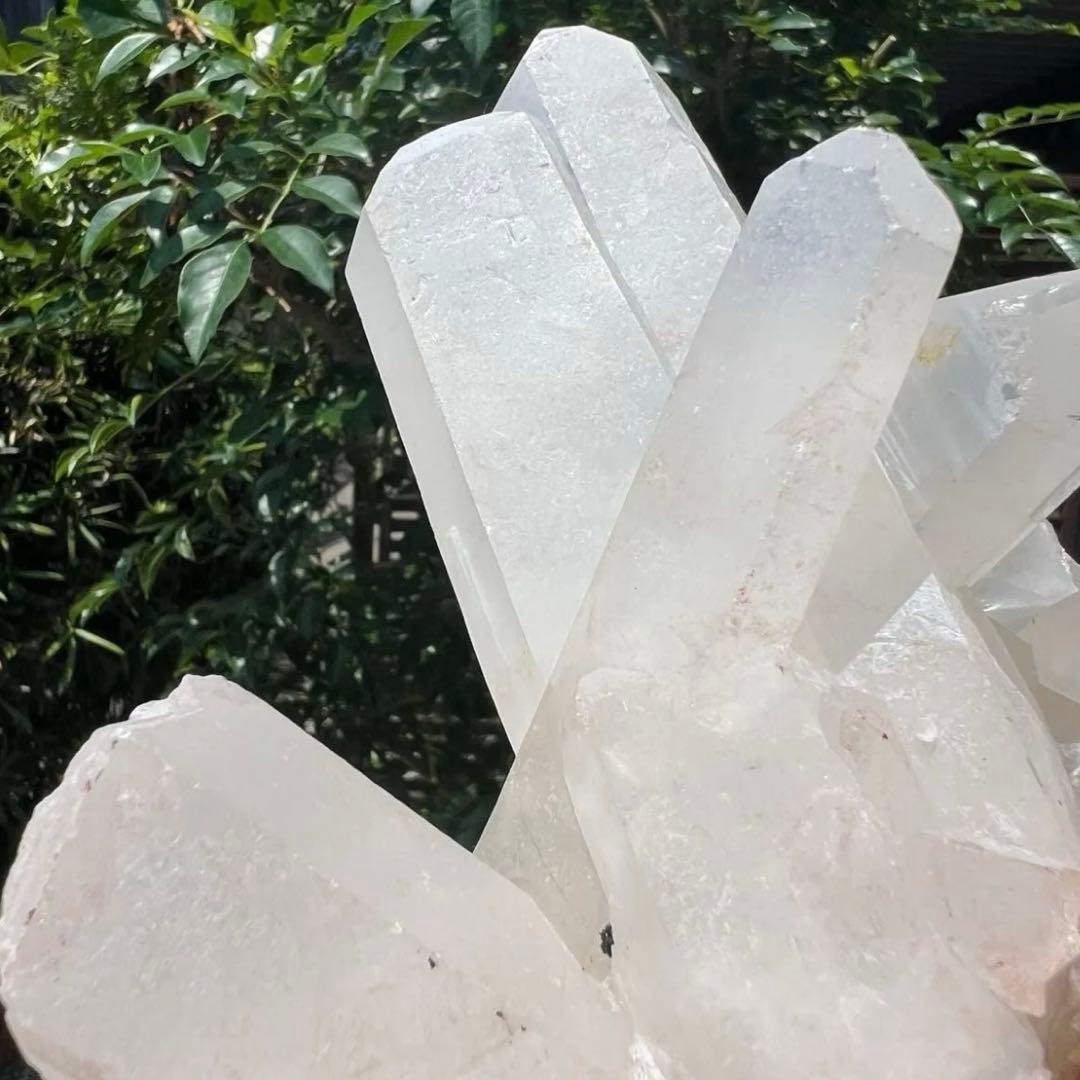 ☆癒される美麗クラスター☆水晶クラスター パワーストーン 天然石 原石 水晶