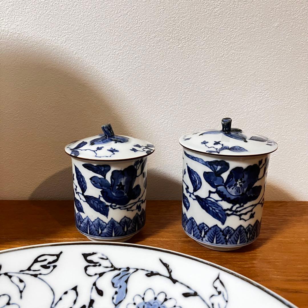 有田焼　波佐見焼　染付　和食器揃
