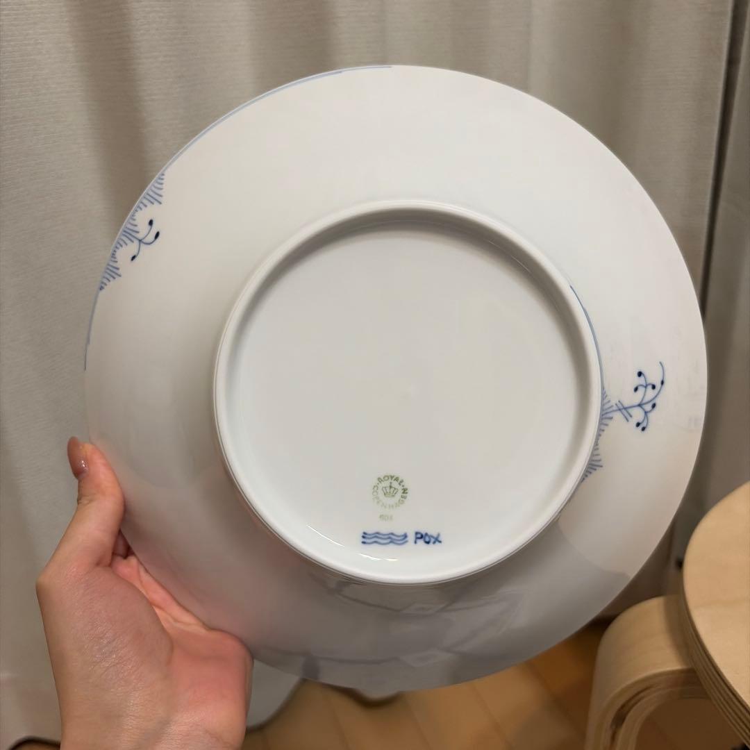   ブルーエレメンツ　大皿