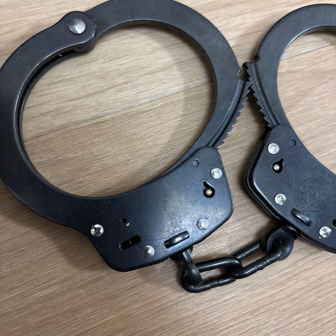 S&W M-100-1 ハンドカフ 手錠 ガンブルー