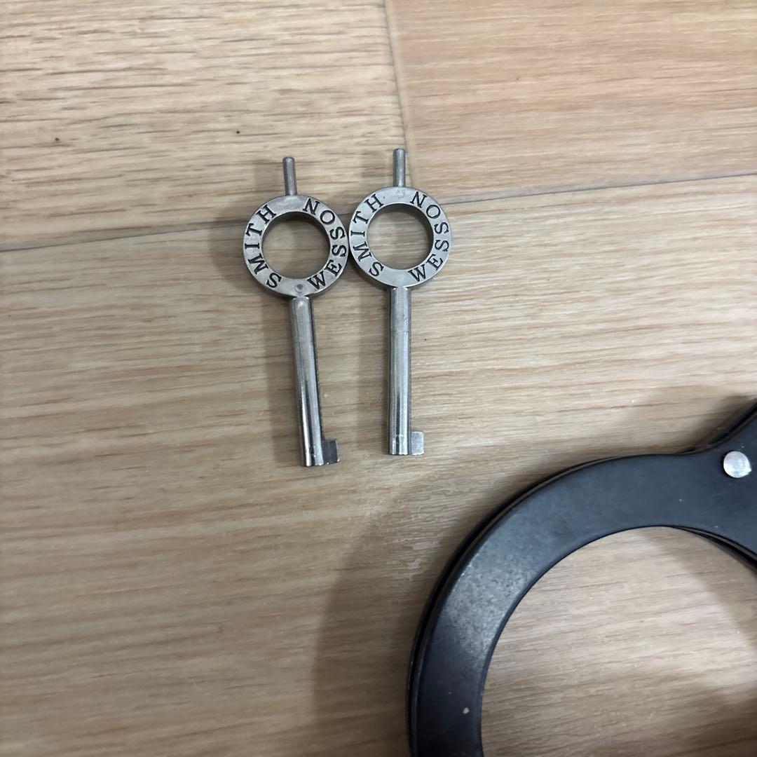 S&W M-100-1 ハンドカフ 手錠 ガンブルー