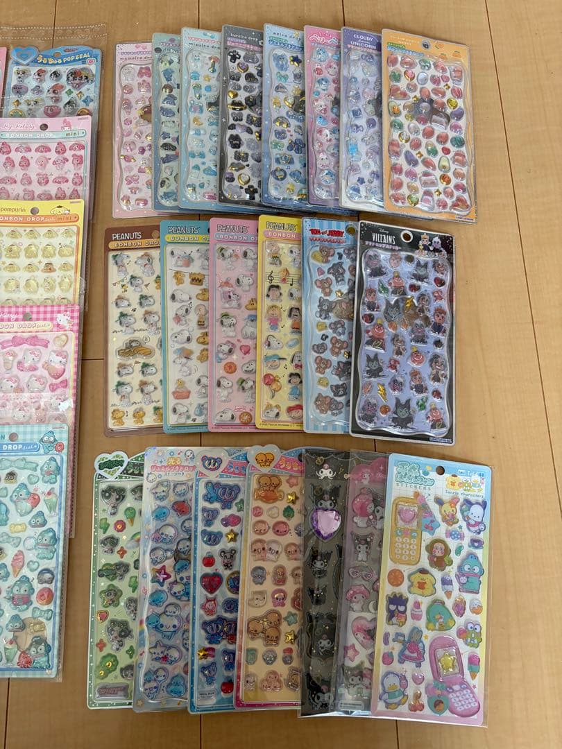 【正規品】ボンボンドロップシール　まとめ売り　コレクションファイル付　50枚