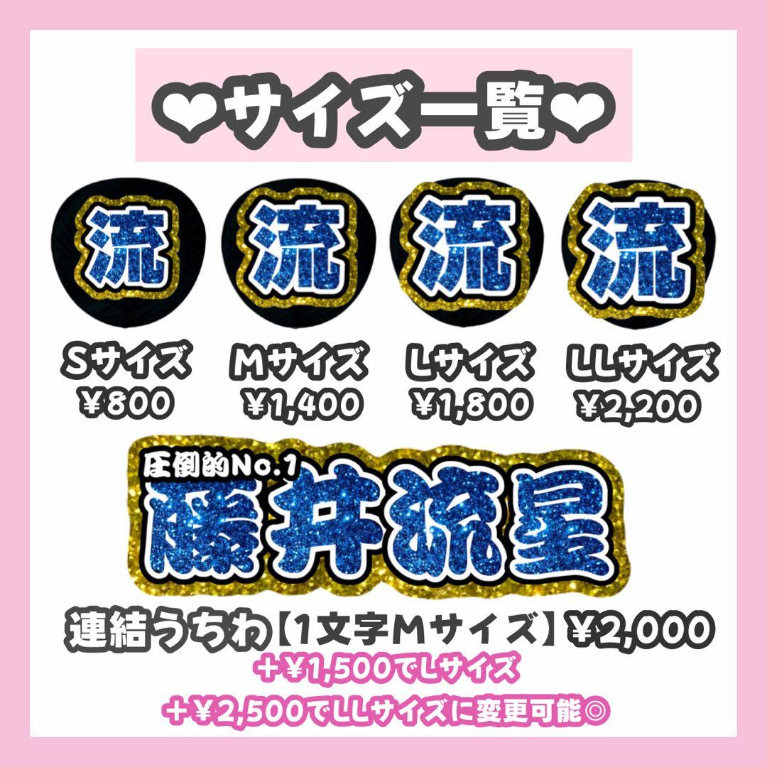 ...ooOページ うちわ文字 オーダー 文字パネル 1/30必着