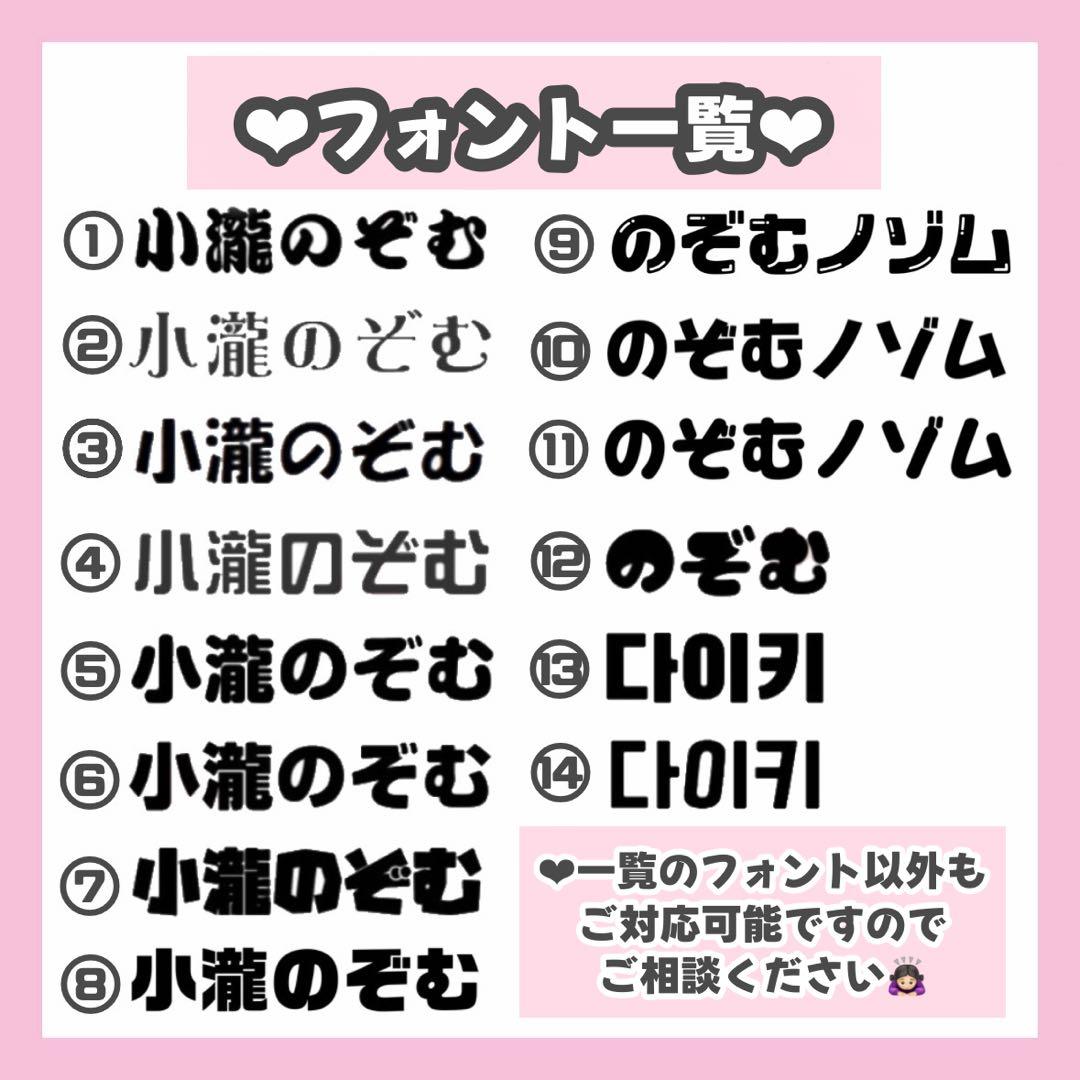 ...ooOページ うちわ文字 オーダー 文字パネル 1/30必着