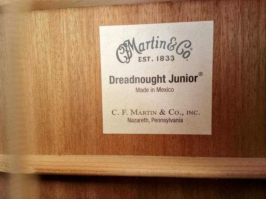 最終値引き❗Martin Dreadnought Juniorオール単板エレアコ
