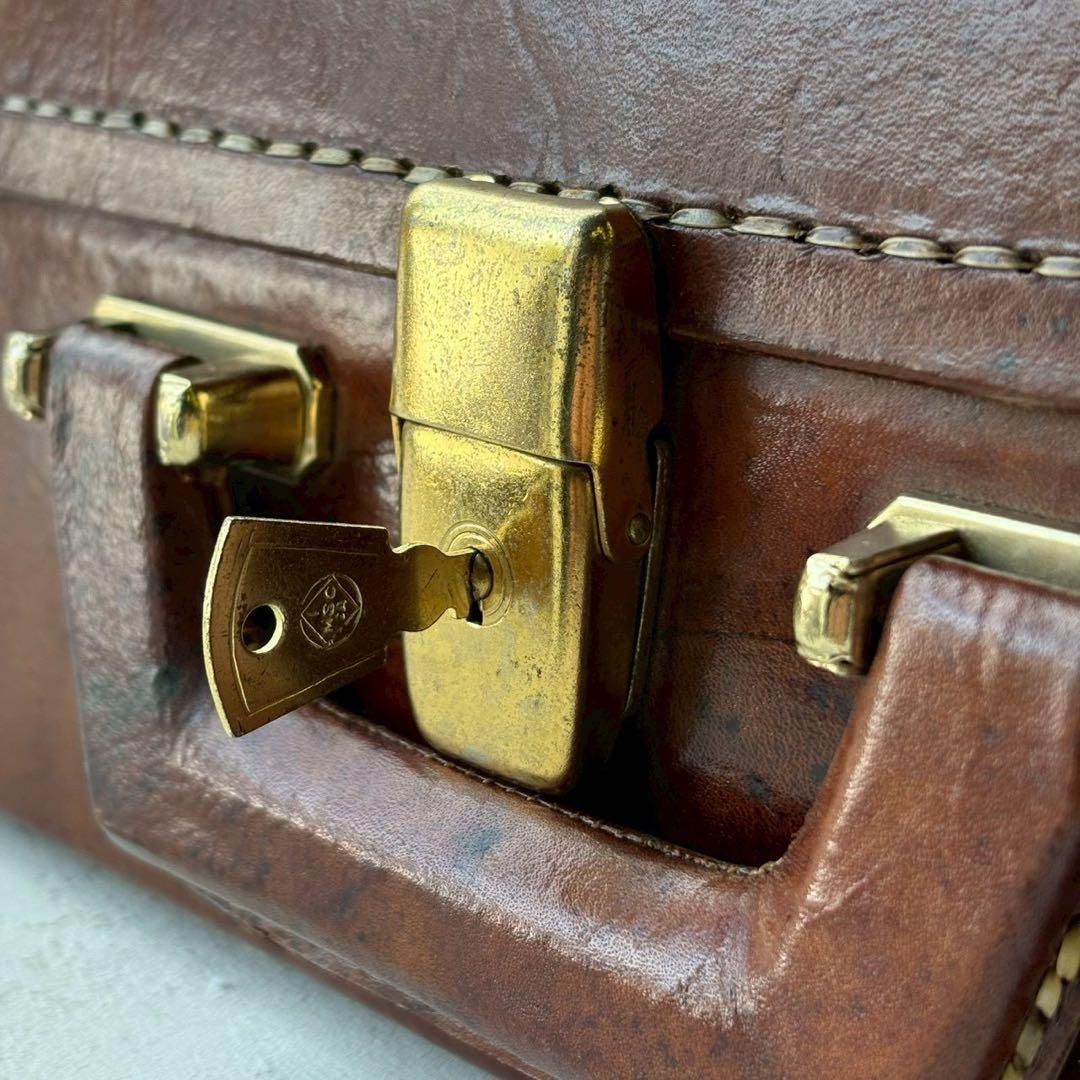 革製トランクケース　古道具