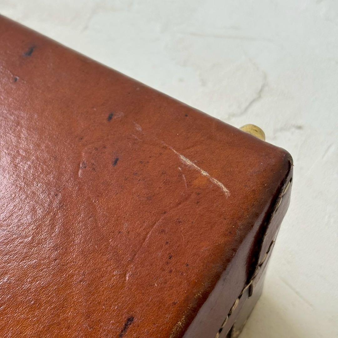 革製トランクケース　古道具