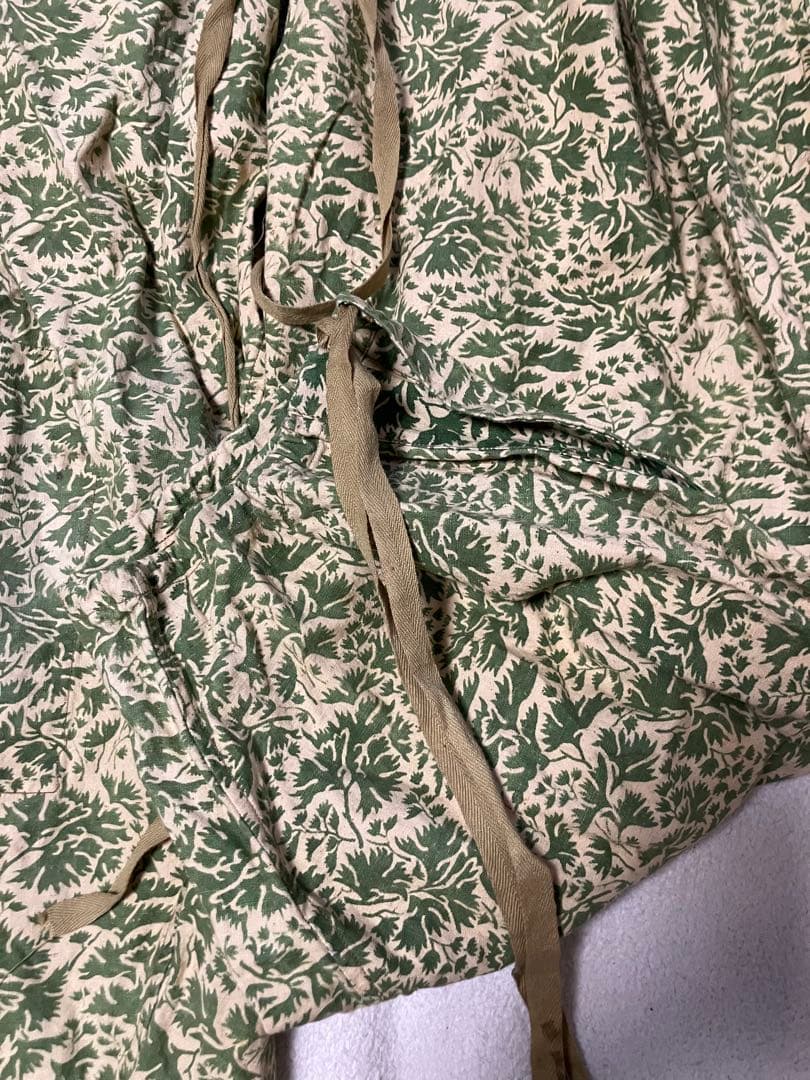 ‼️ルーマニア軍]‼️50s サマーリーフカモ スナイパー スモック パンツ　セット