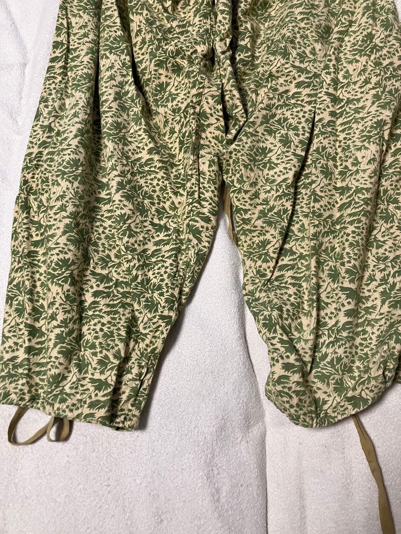 ‼️ルーマニア軍]‼️50s サマーリーフカモ スナイパー スモック パンツ　セット