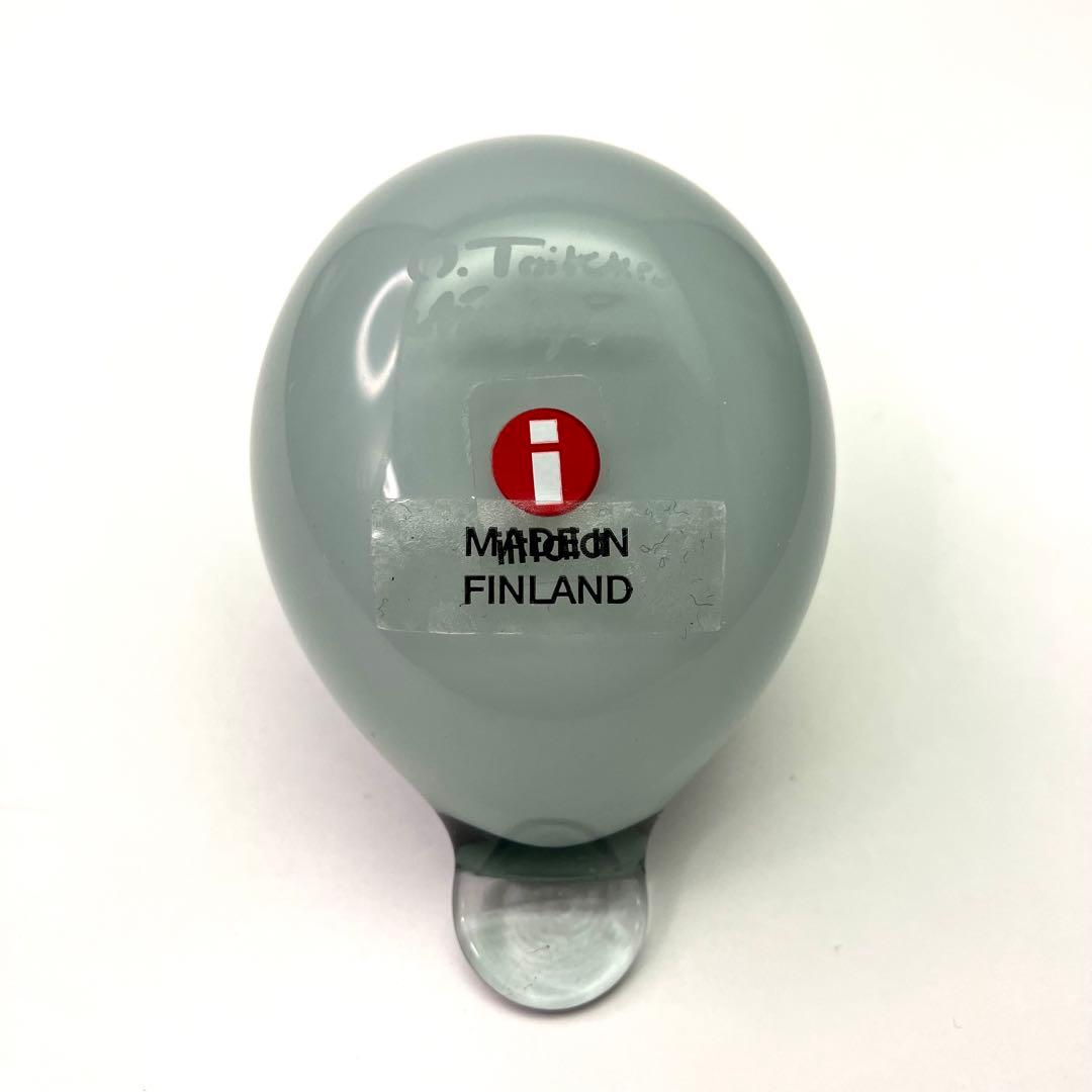 イッタラ バードバイトイッカ パフボール Puffball グレイ