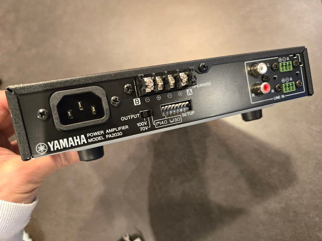 【YAMAHA】ヤマハパワーアンプPA2030
