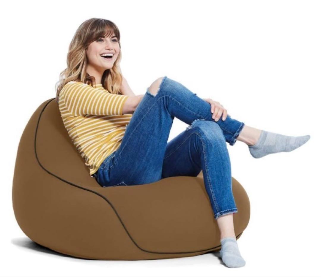 ★美品★Yogibo ヨギボー　Lounger チョコレートブラウン