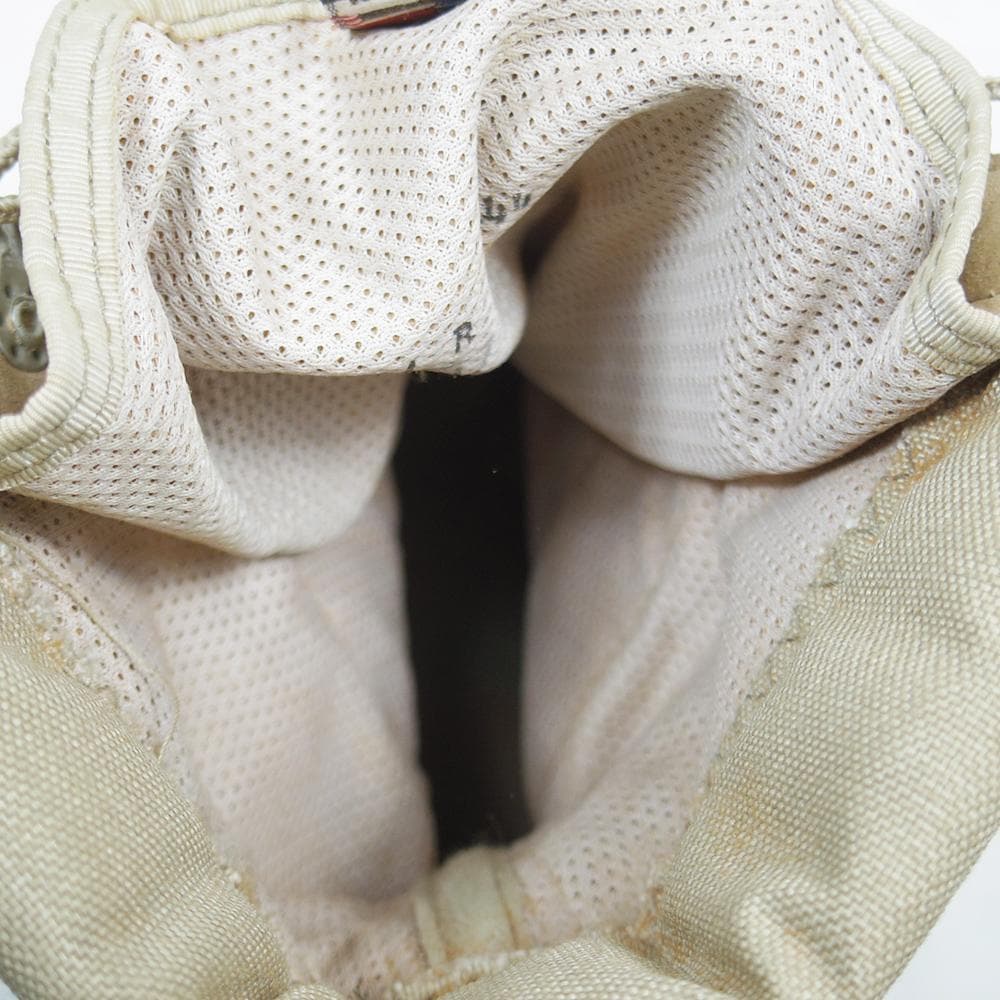 29cm ヴィンテージ コンバットブーツ USA製 ベージュ　P4505