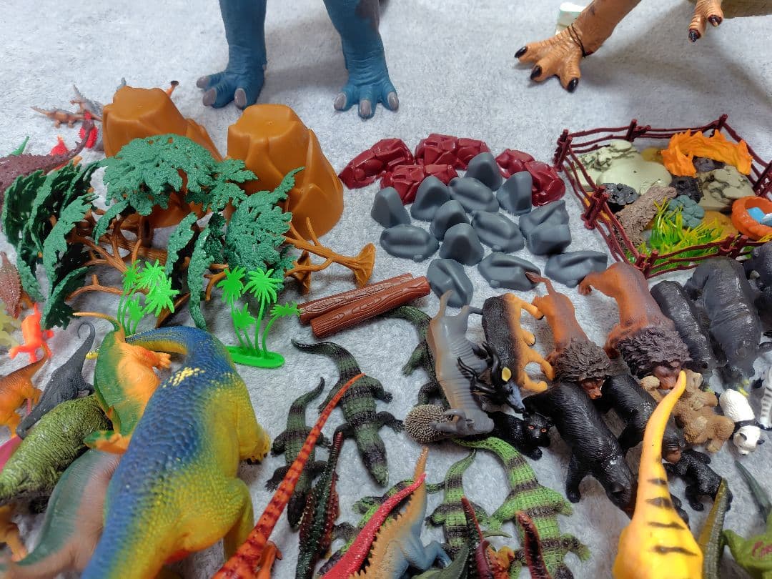 恐竜 動物 昆虫 海の生き物　ジオラマ フィギュア まとめ売り