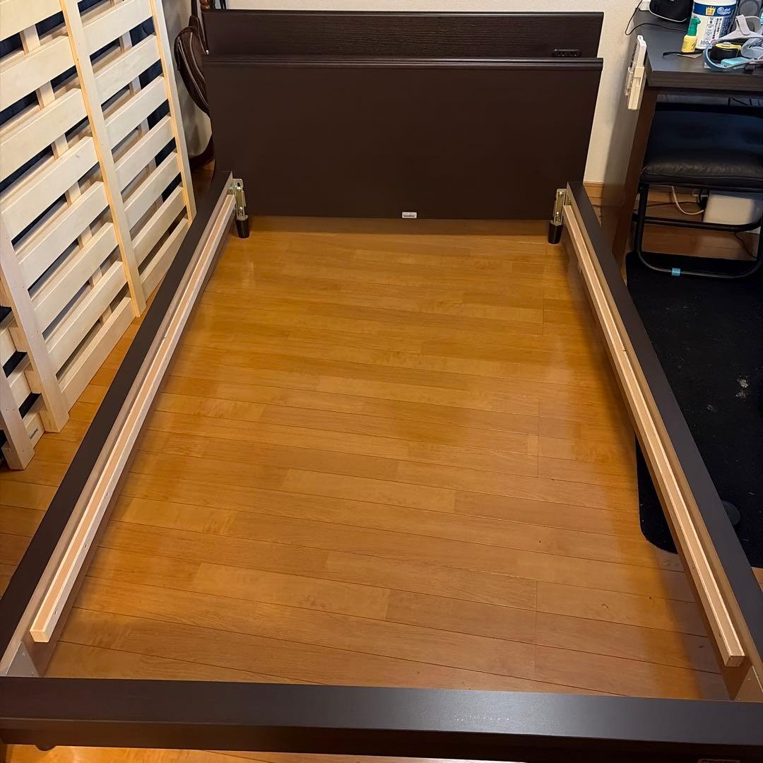 フランスベッド　ベッドフレーム　オアシード　セミダブル