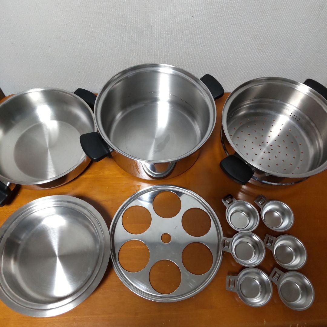 アムウェイ　蒸し器調理鍋セット