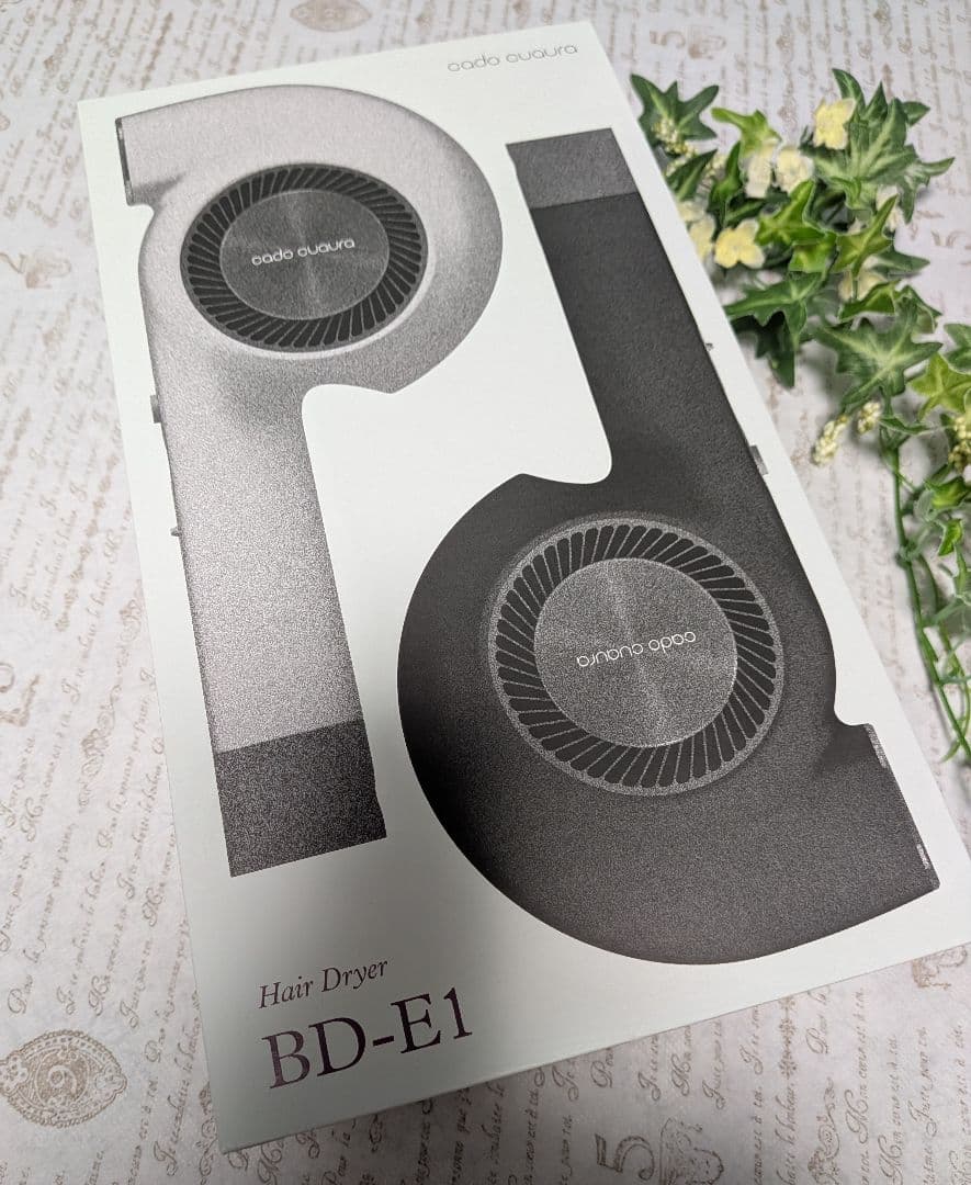 ☆cado cuaura カドークオーラ BD-E1 ヘアドライヤー ブラック❁