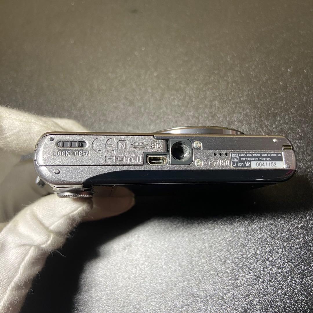 SONY Cyber-shot DSC-WX200 デジカメ 6359