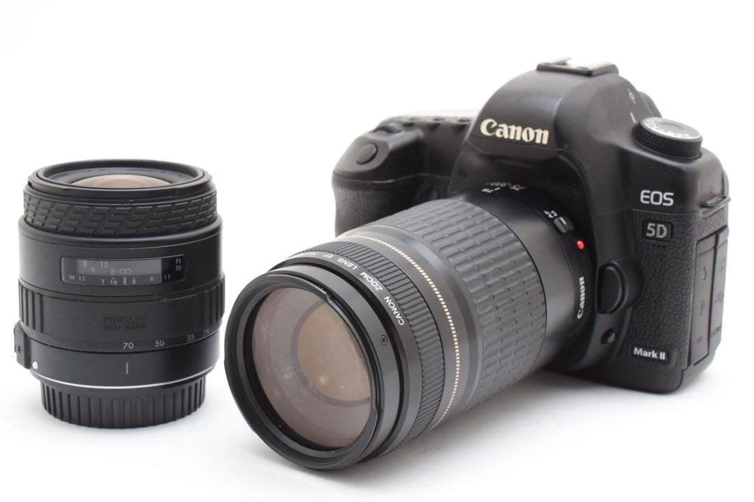 Canon EOS 5D mark II標準&望遠ダブルレンズセット