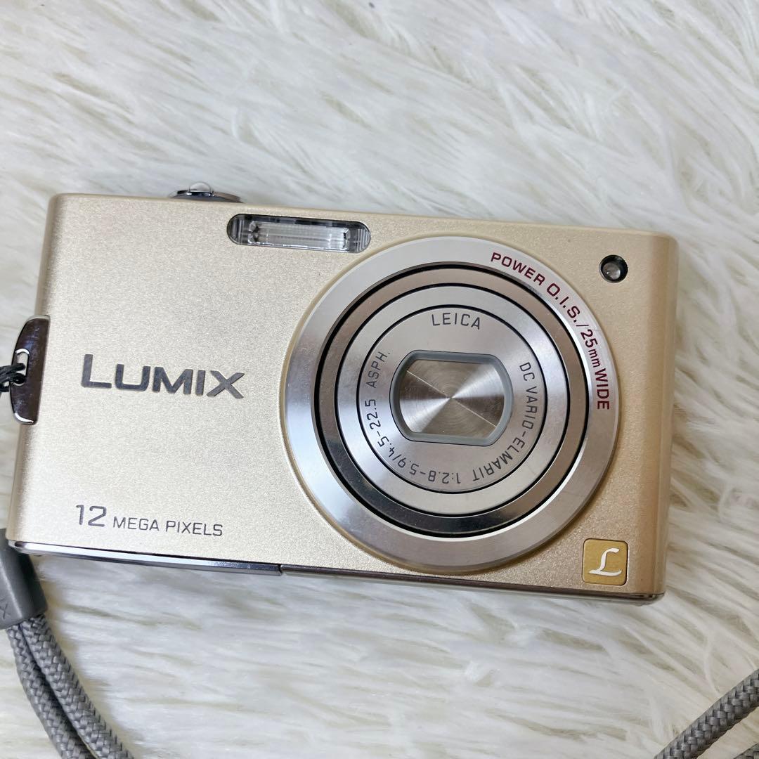 Panasonic LUMIX DMC-FX60 デジタルカメラ ゴールド