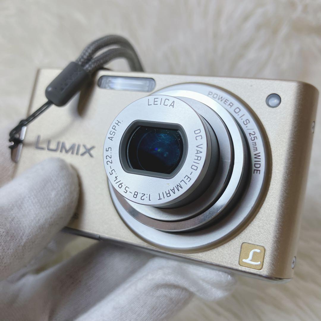 Panasonic LUMIX DMC-FX60 デジタルカメラ ゴールド
