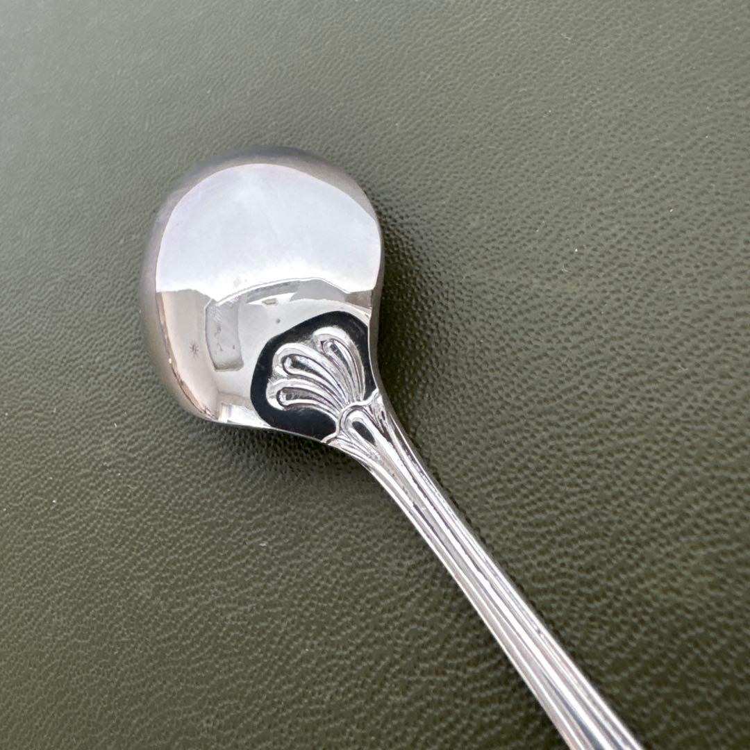 マッピン&ウェッブ　スプーン6本セット　銀仕上げ　マッピンプレート英国王室御用達