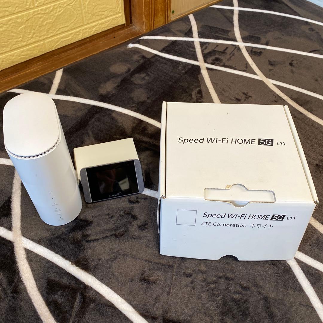 speedWiFi  5G L11とおまけでポケットwifi 304HW