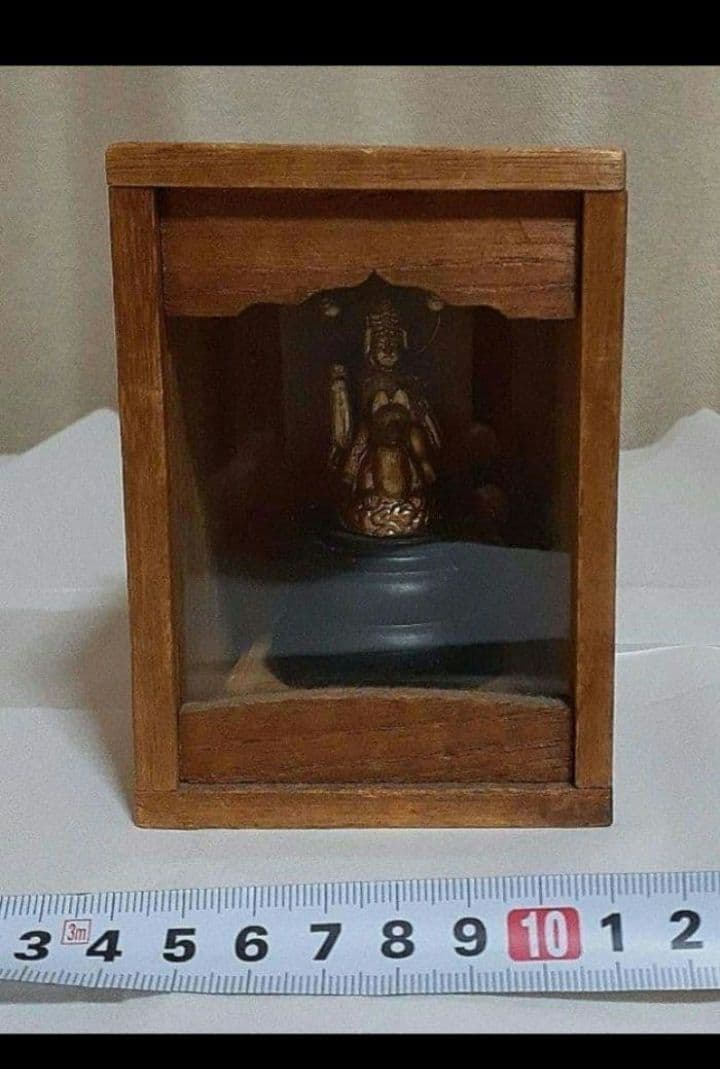 厨子入　ダキニテン　古銅　仏像