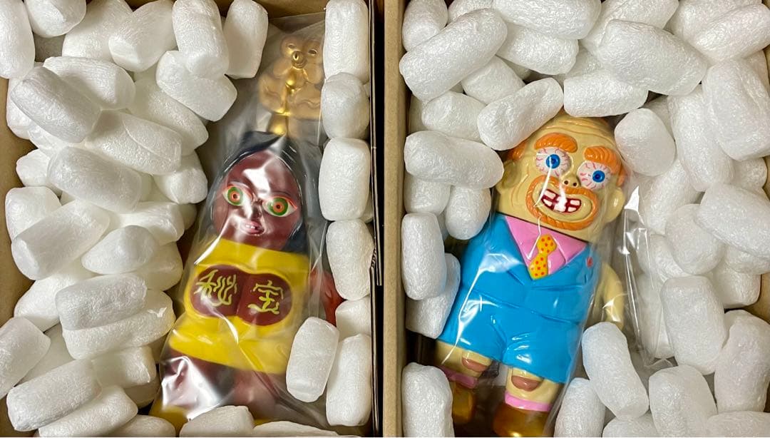 デハラユキノリ たかおとみほの秘宝館人形 ケンエレファント ver. ソフビ