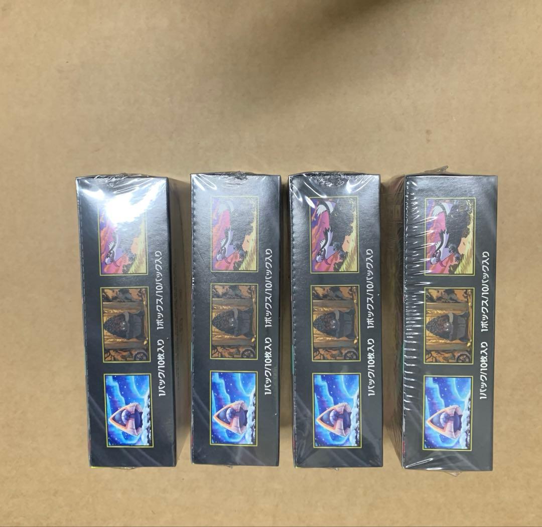 メガドリームex新品未開封【4BOX】　ポケモンカードゲーム　シュリンクあり