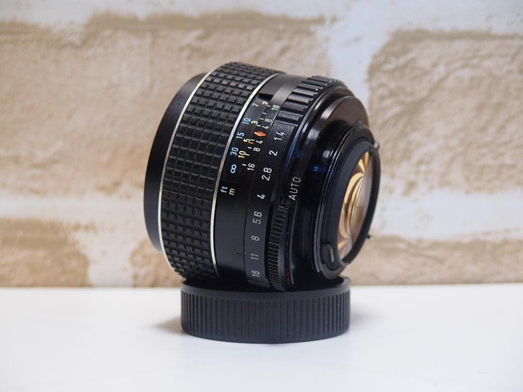 SMC Takumar 50mm F1.4 EOS Mマウントアダプター付