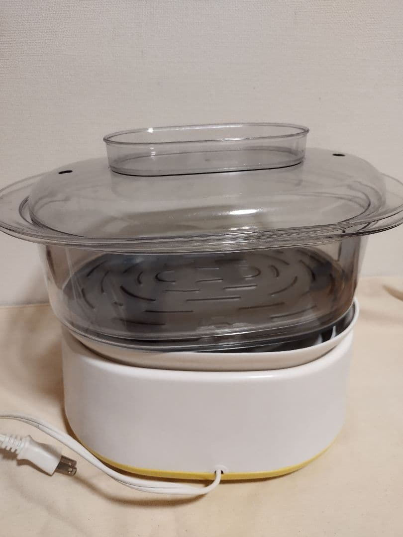 T-fal 電気蒸し器 シンプリースマート タイマー 保温機能付き