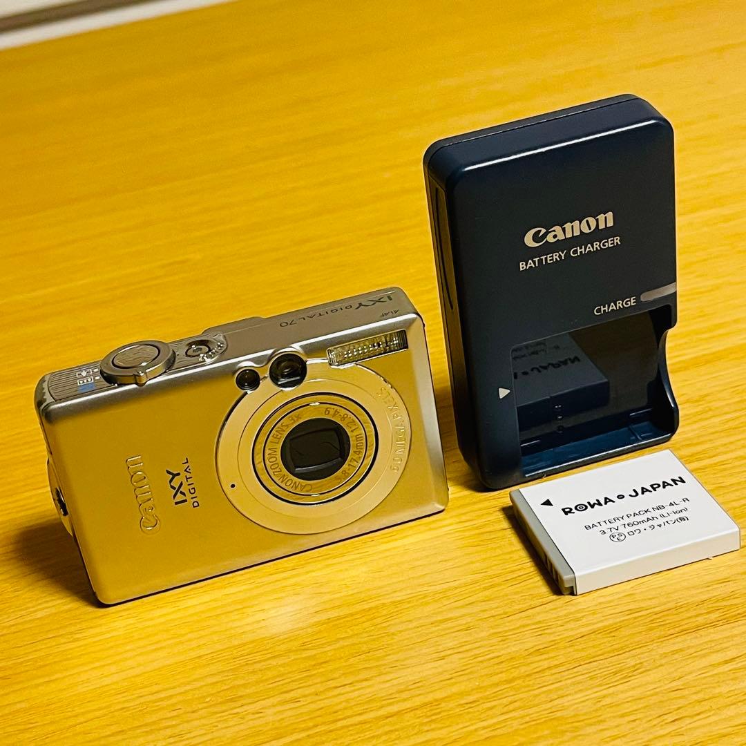【良品】Canon IXY DIGITAL 70 コンパクトデジタルカメラ