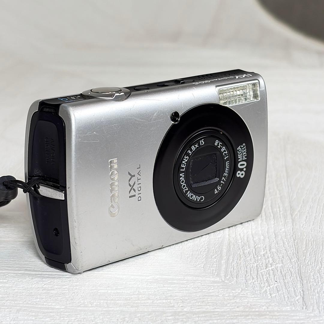 Canon IXY DIGITAL 910 IS シルバー デジカメ 動作品